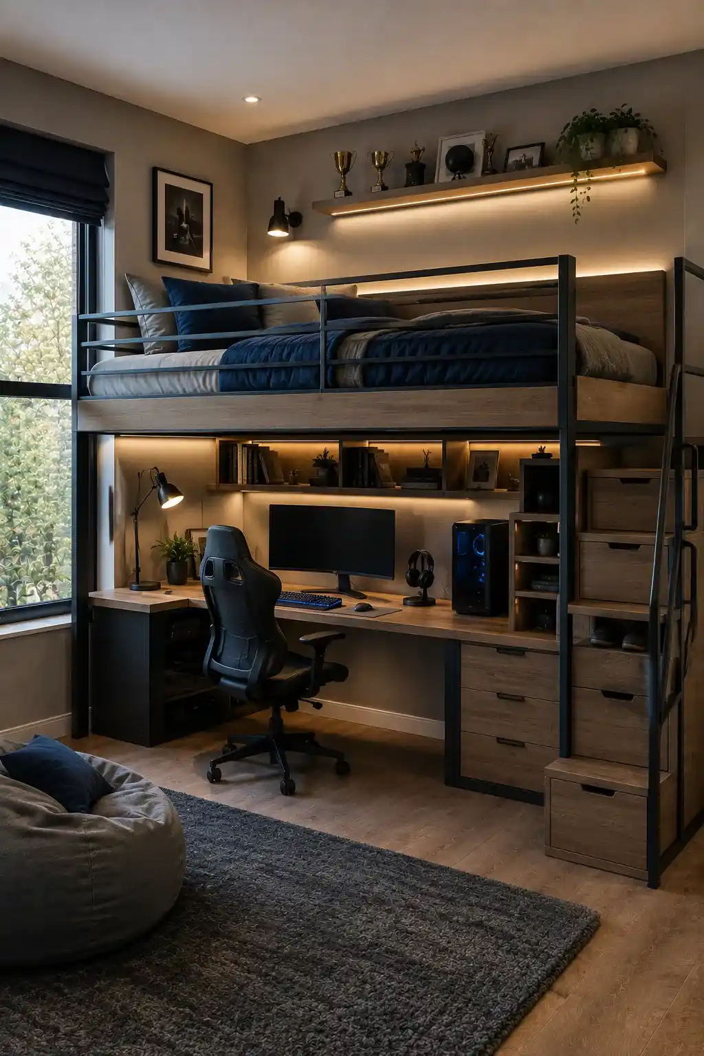 Loft Bed for Teen Bedrooms