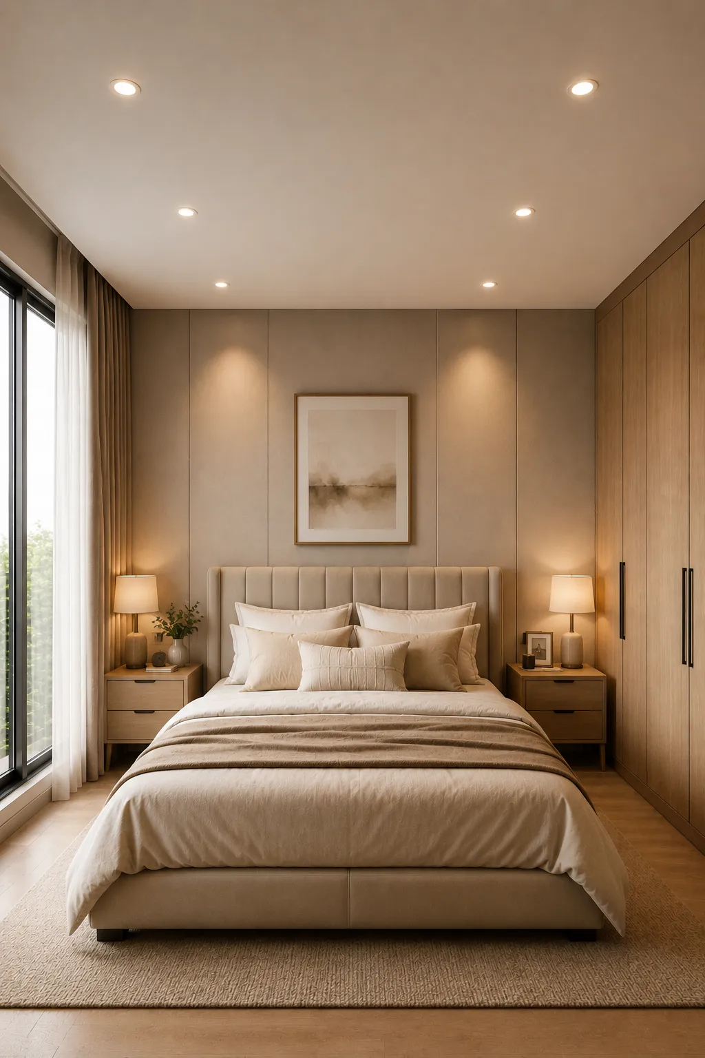 Recessed lighting ceiling bedroom