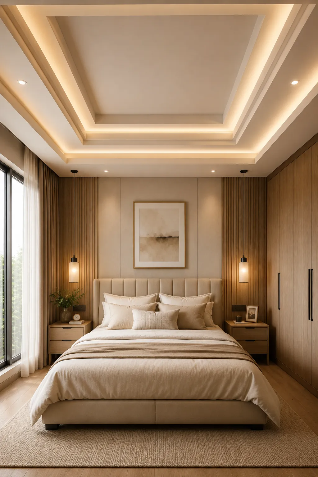 Tray ceiling design small bedroom